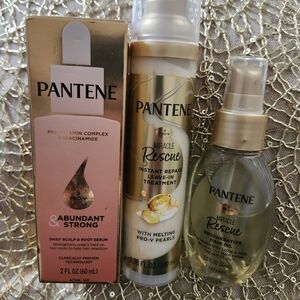 Pantene Miracle Rescue Hair Treatment Set - Gold and Clear